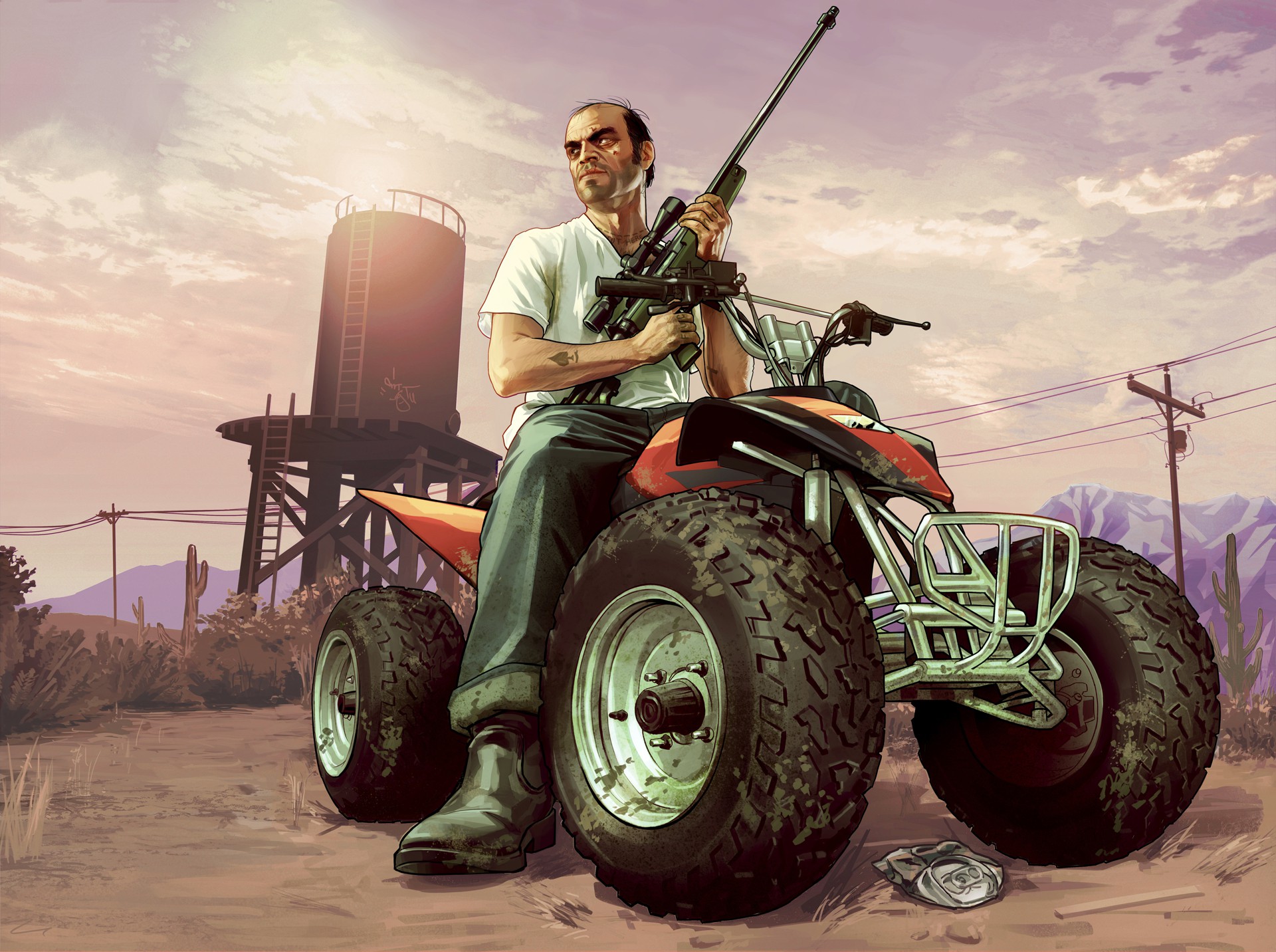 Les Artworks Officiels De Gta 5 Gta V