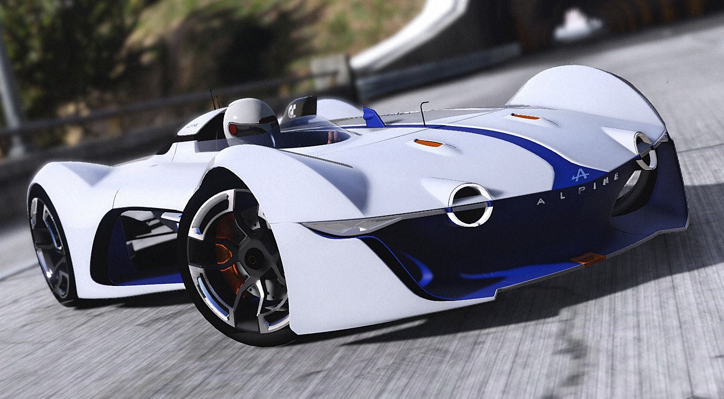 Alpine Vision Gran Turismo Concept 2015