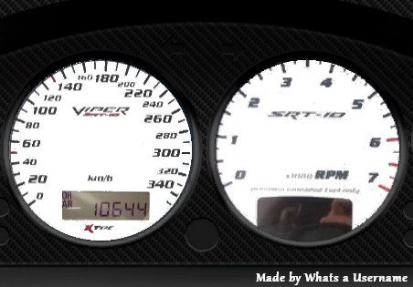 Viper SRT-10 Gauges for Banshee