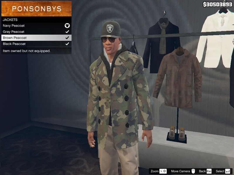 Camo Peacoats for Franklin