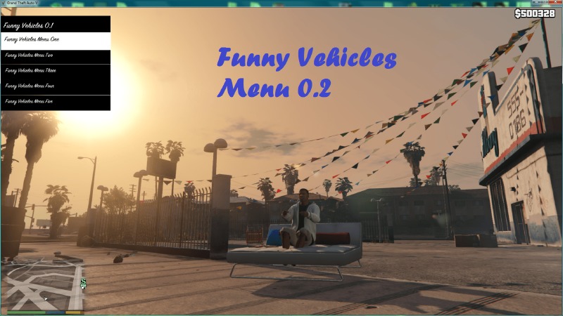 Funny Vehicle Menu