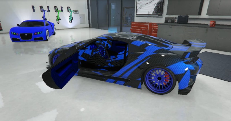 Prototype Carbon Beast Blue Jester