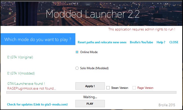 Modded Launcher