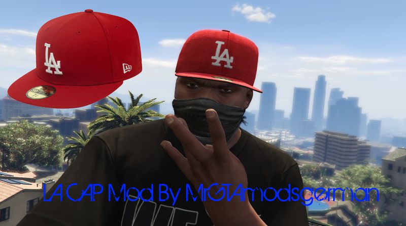 Red LA Cap Mod