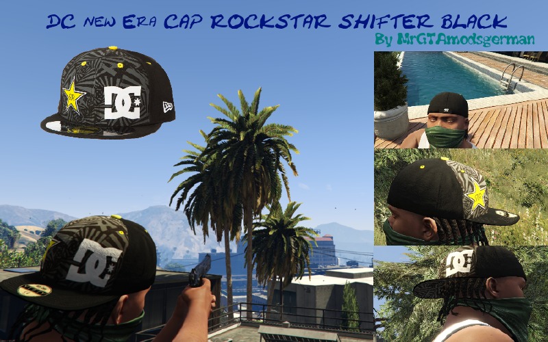 DC Rockstar Shifter Black Cap