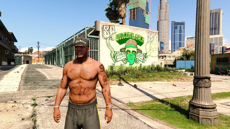 2Pac's Tattoos for Franklin