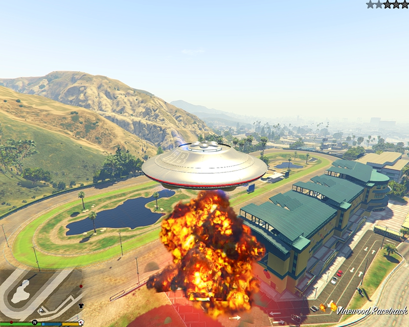 UFO Mod (Mod OVNI GTA 5)