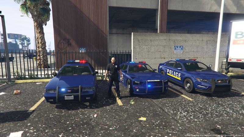 LSPD : Dark Blue Cruisers