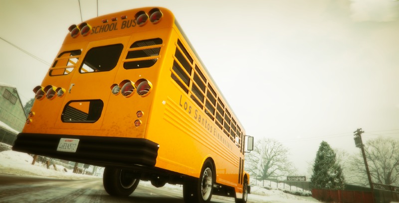 Los Santos Elementary School Bus (Bus scolaire)