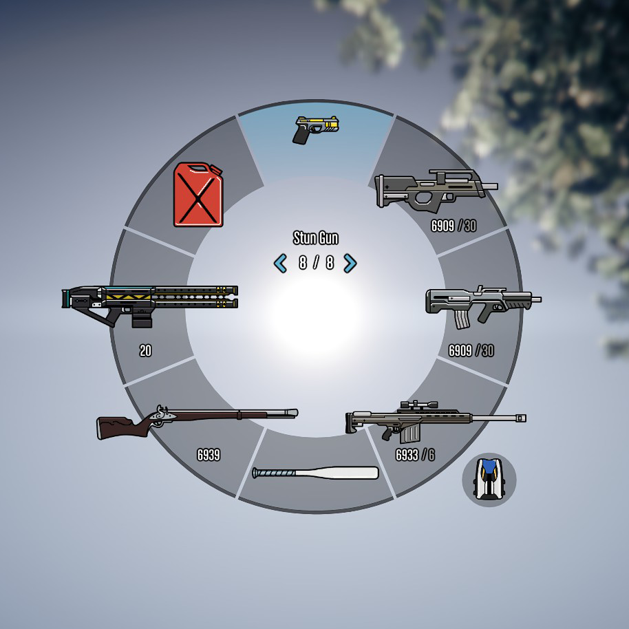 Colored Weapon Icons