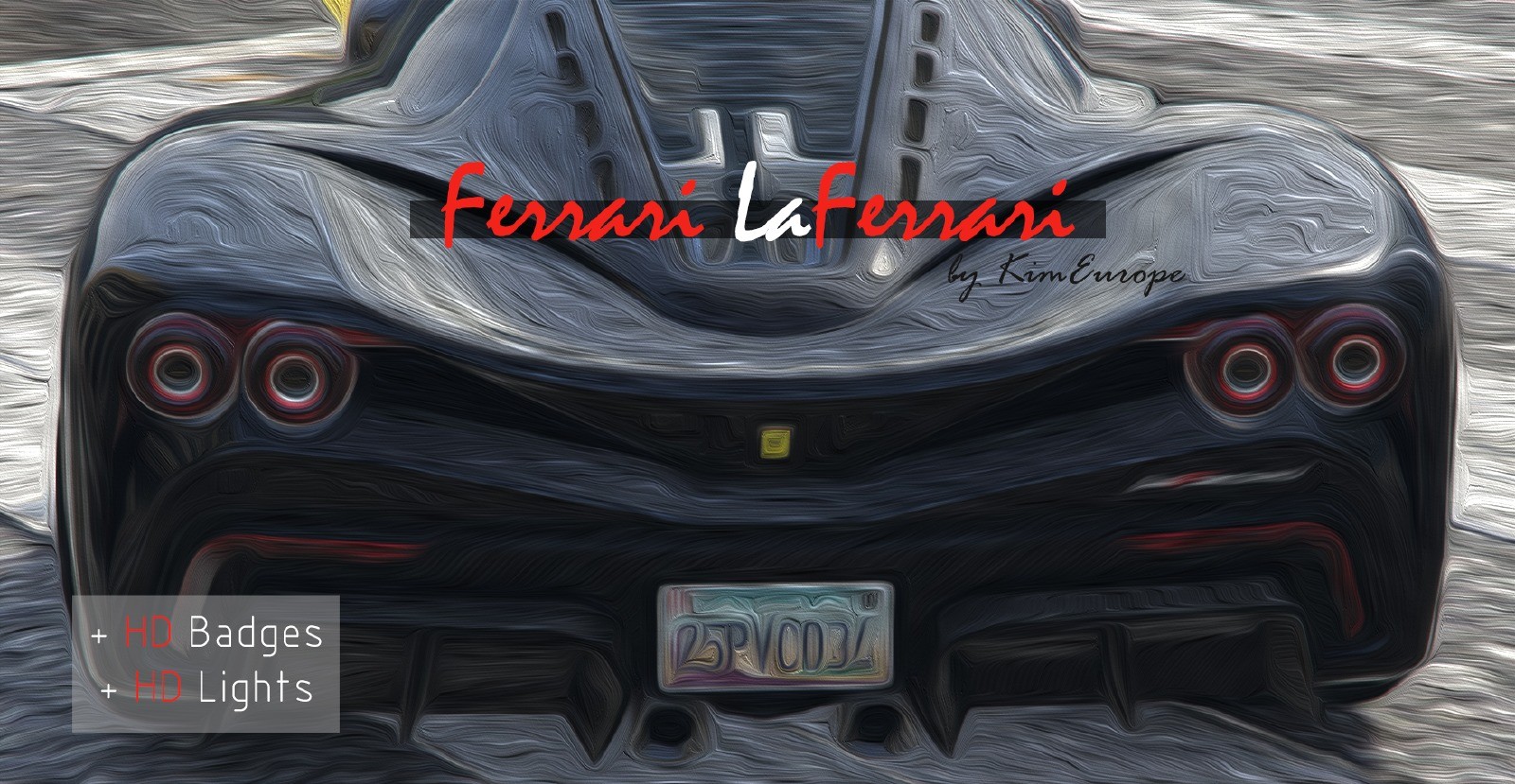 Ferrari LaFerrari Textures