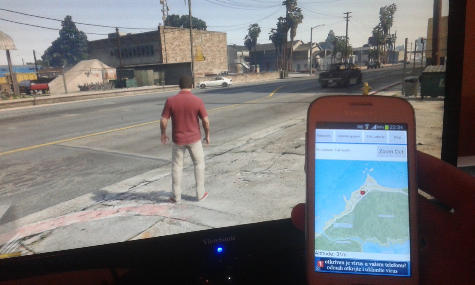 GTA V Android Remote Trainer