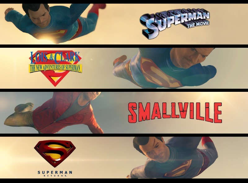 Superman Movies & TV Suit Pack