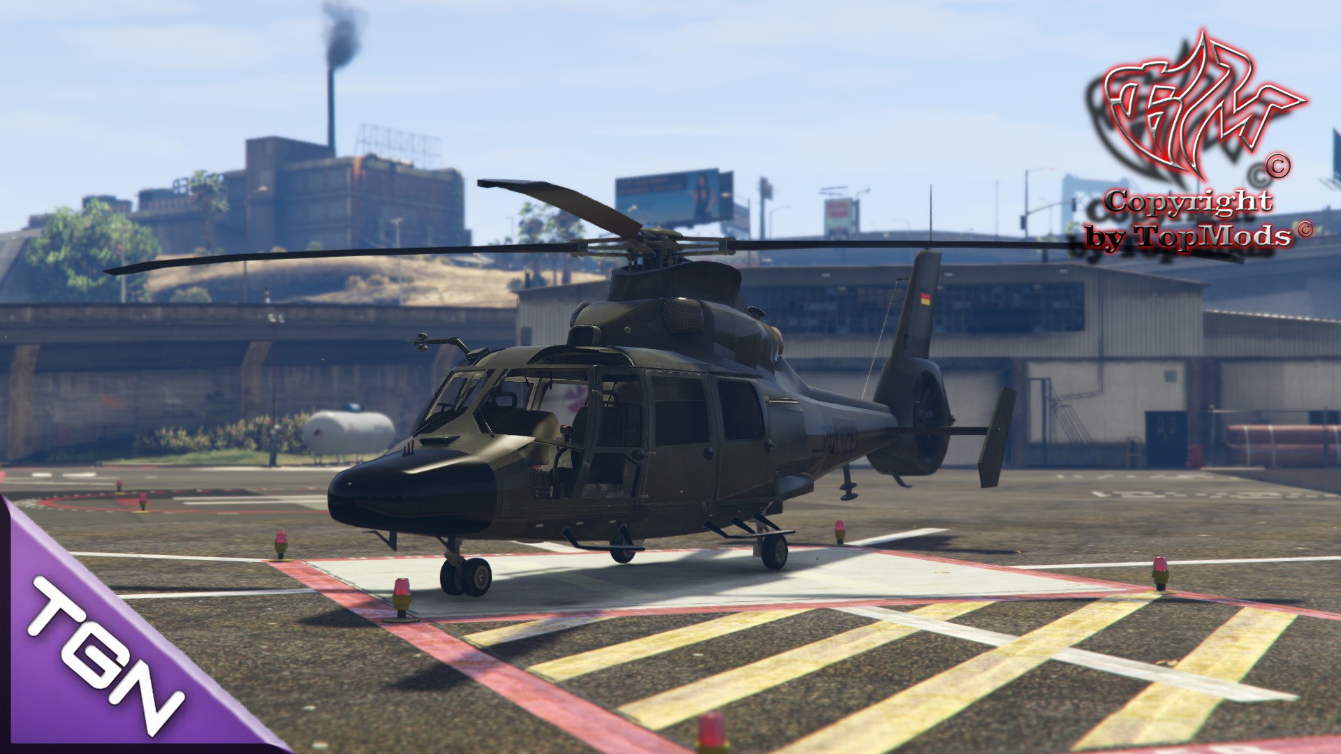 SEK Helicopter SA.365 Dauphin