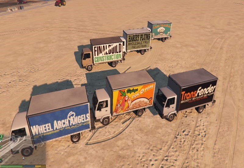 GTA San Andreas Trucker Liveries
