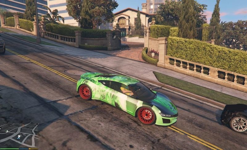 Jester Weed Mobile Paintjob