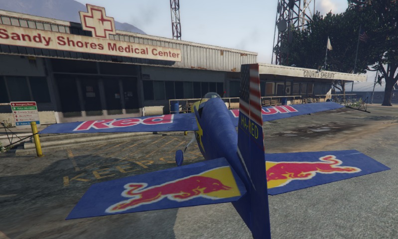Red Bull Stunt Plane