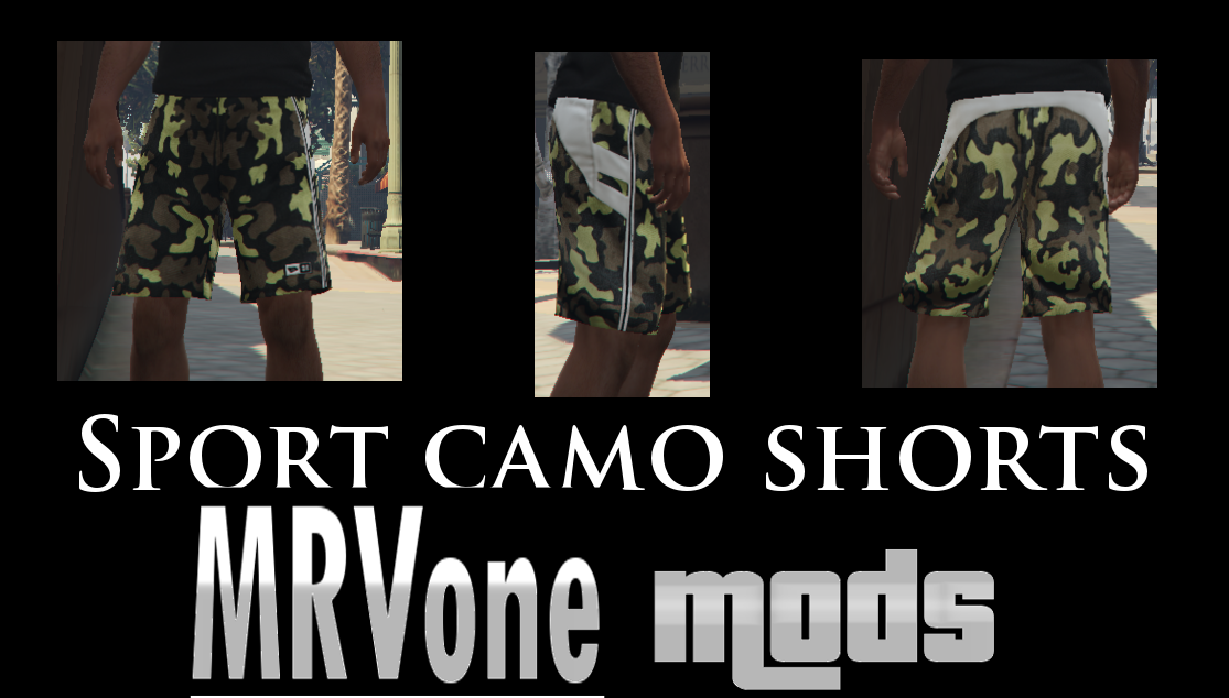 Sport Camo Shorts