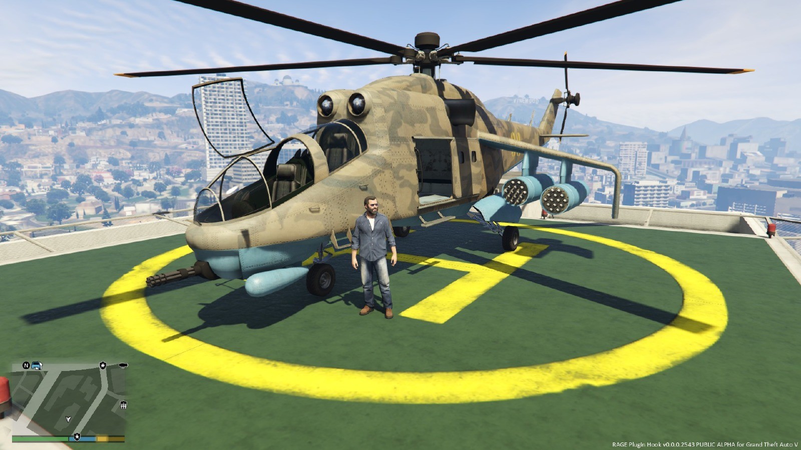 Mi 24 Hind E Retexture For Savage Attack Helicopter