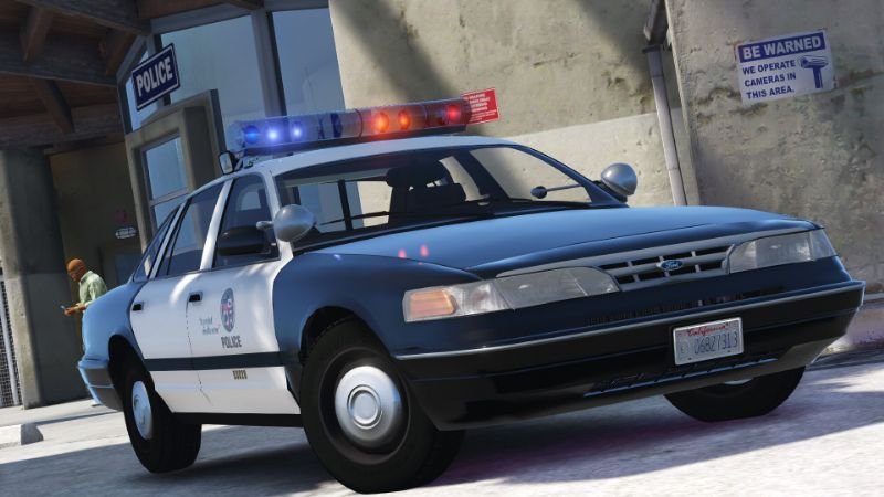 Ford Crown Victoria P71 1996 LAPD