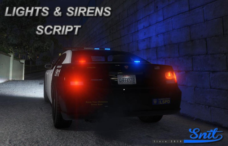 Lights and Sirens Script