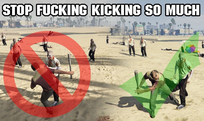 Stop Kicking So Much!