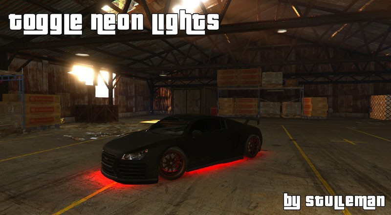 Toggle Neon Lights