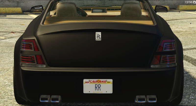 Rolls Royce Wraith Badge (Enus Windsor)