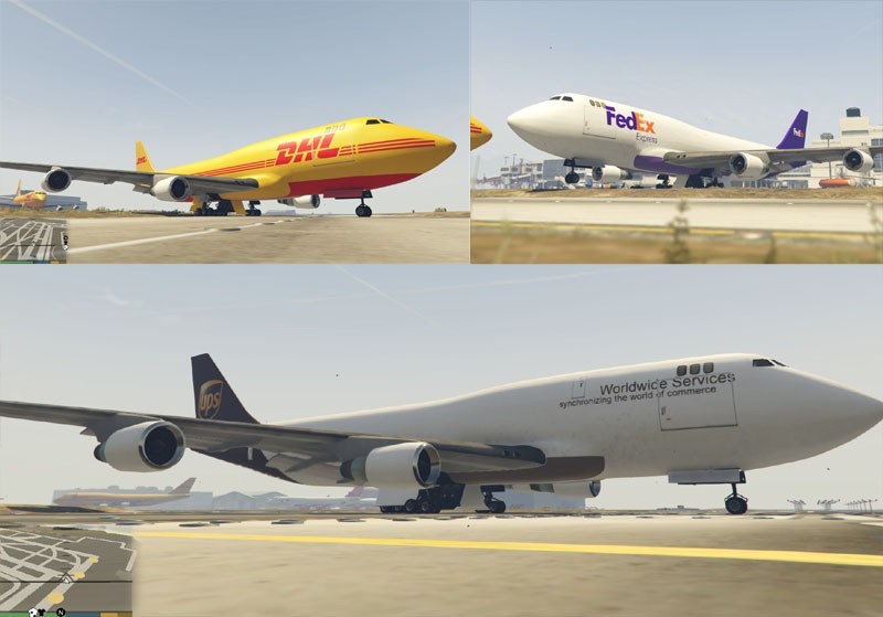Realistic Cargo Airline Textures