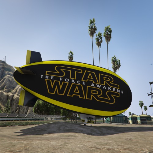 Star Wars The Force Awakens Blimp