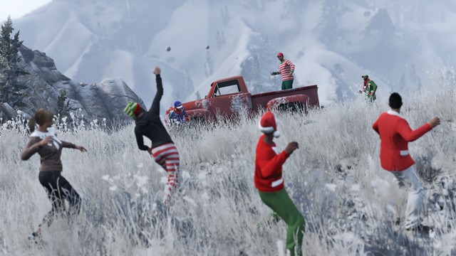 Snowballs in Singleplayer