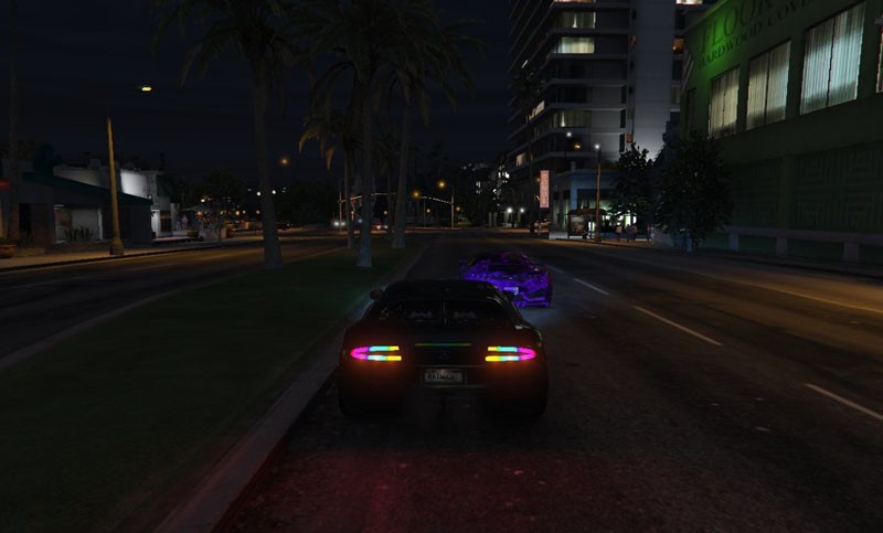 Adder Rainbow Tail Lights Mod