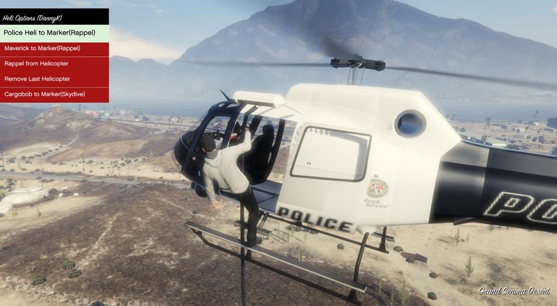 Airtaxi + Helicopter Rappel Mod