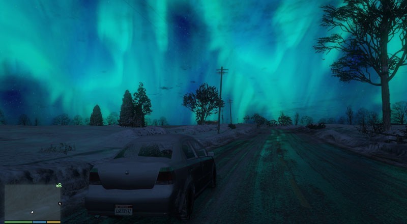 Aurora Borealis Sky Mod (2K)