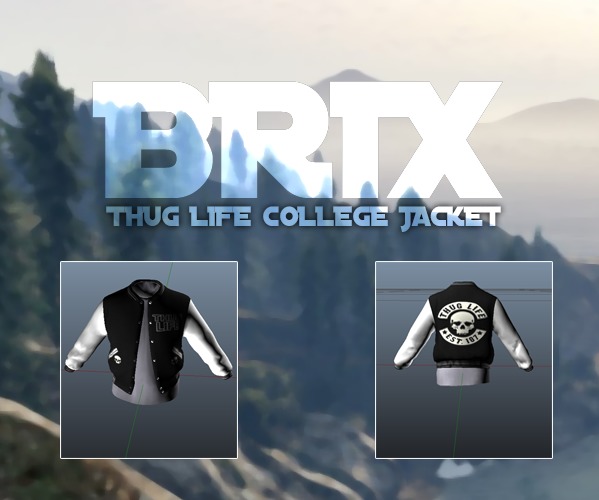 Thug Life College Jacket
