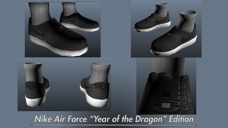 Nike Air Force Year of the Dragon