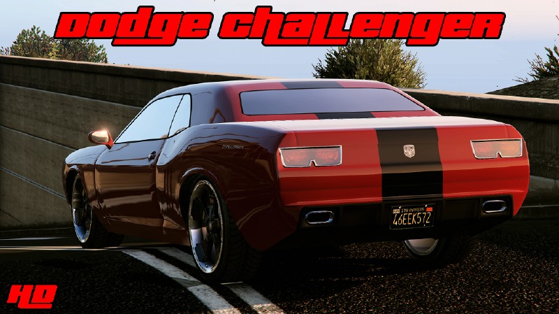 Dodge Challenger HD Badge