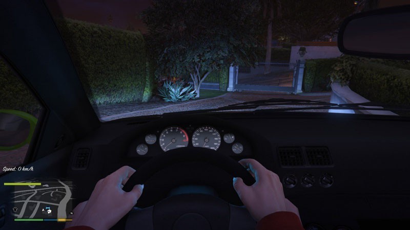 Blue LED Lighting on Vehicles