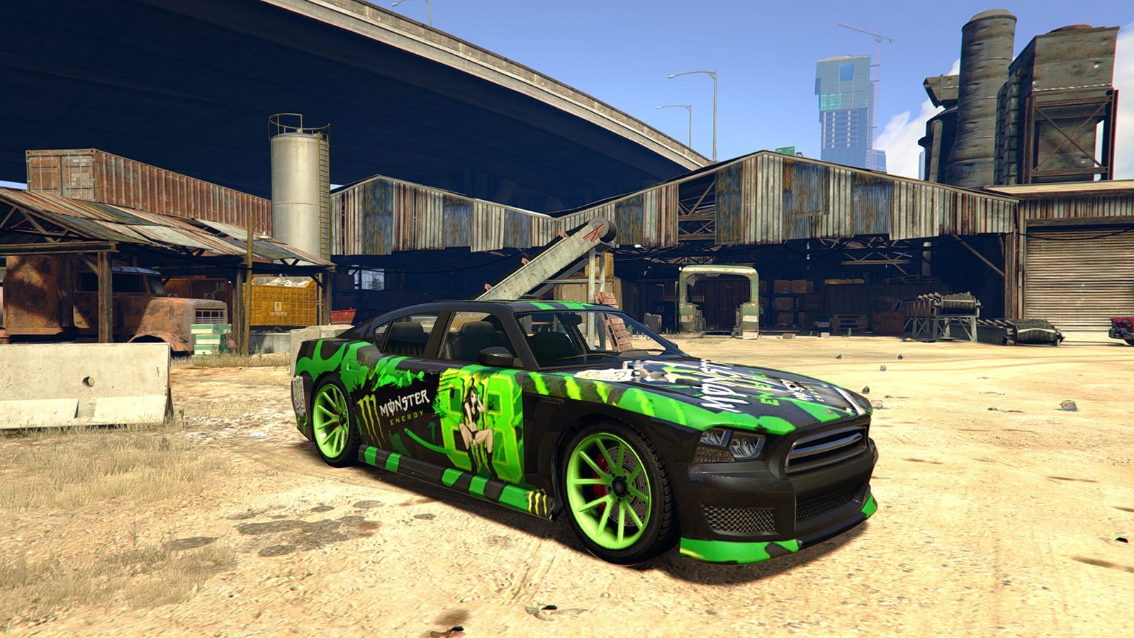 Buffalo Monster Energy Skin