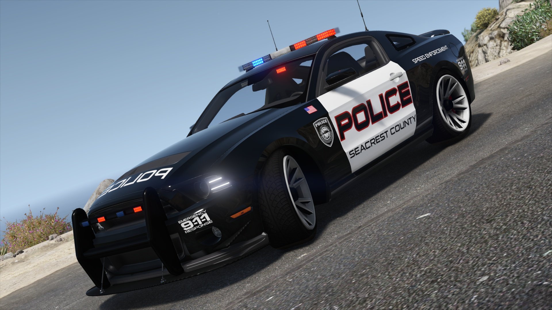 Ford Mustang Shelby GT500 Police