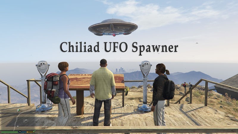 Chiliad UFO Spawner