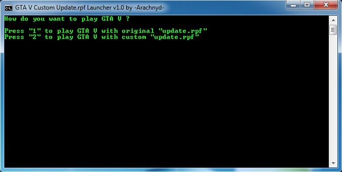 Custom Update.rpf Launcher