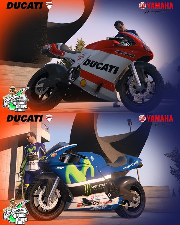 Ducati & Yamaha Paintjobs