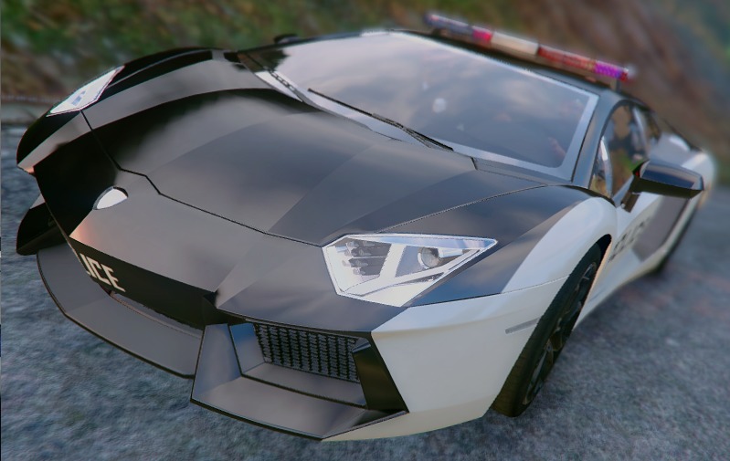 Police Lamborghini Aventador (ajout de voiture)