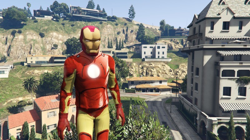 Iron Man Textures for Trevor