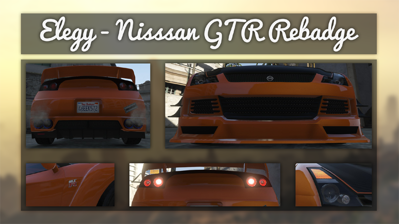 Elegy - Nissan GTR Rebadge