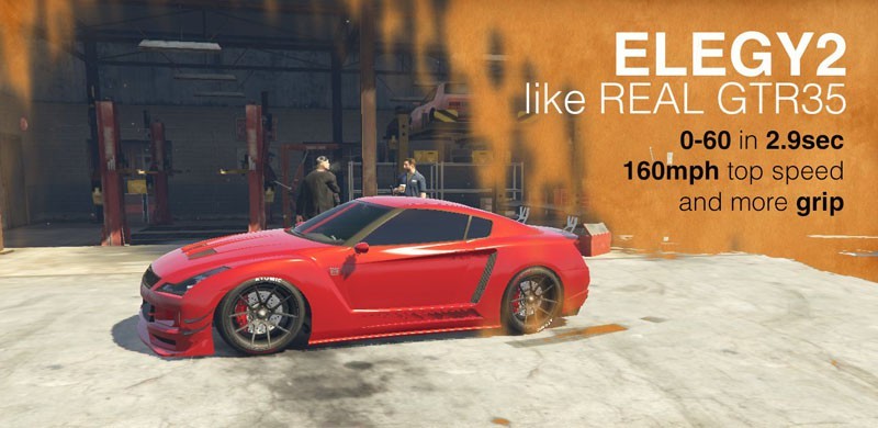 Elegy2 Realistic GTR35 Mod