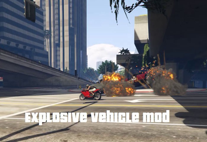Explosive Vehicle Mod