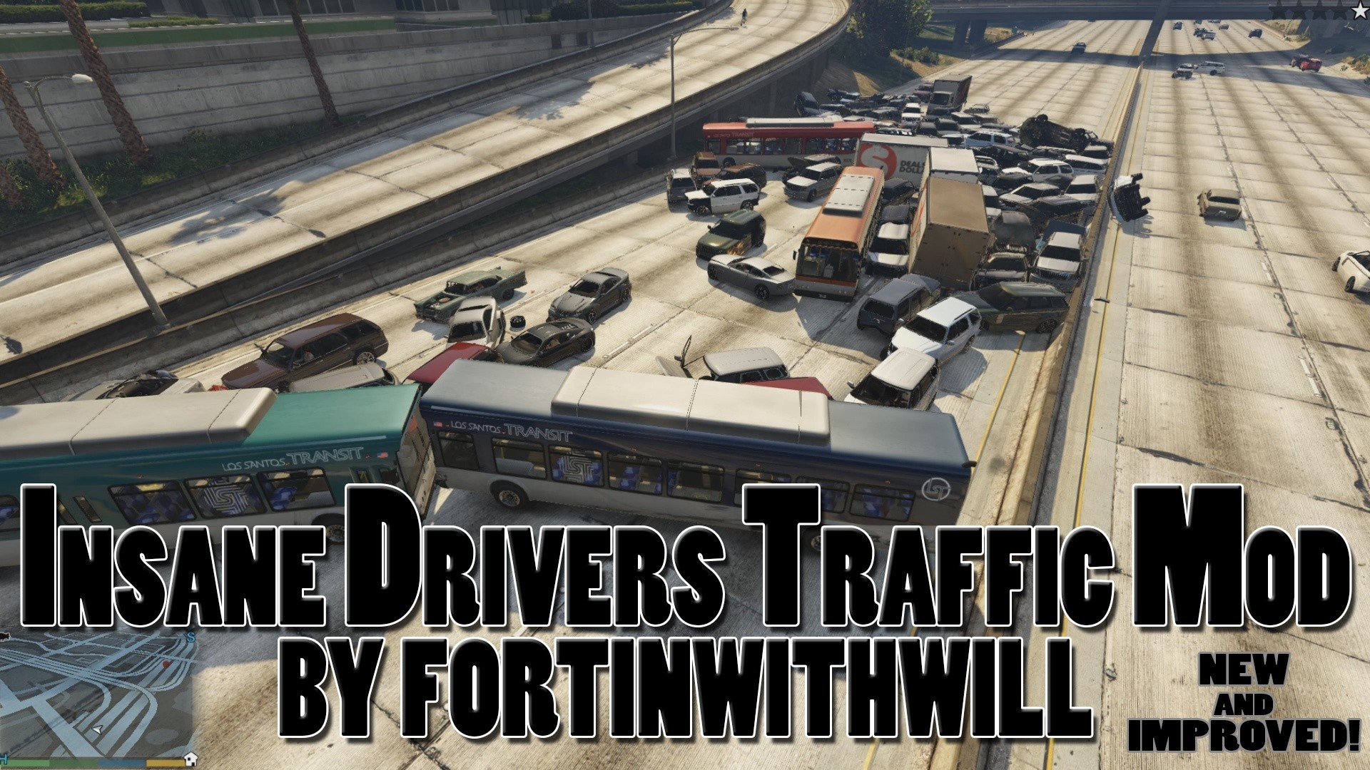 Insanely Bad Drivers Traffic Mod