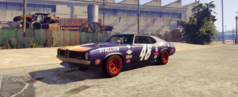 Plymouth Cuda Trans-Am Livery for Stallion 4K